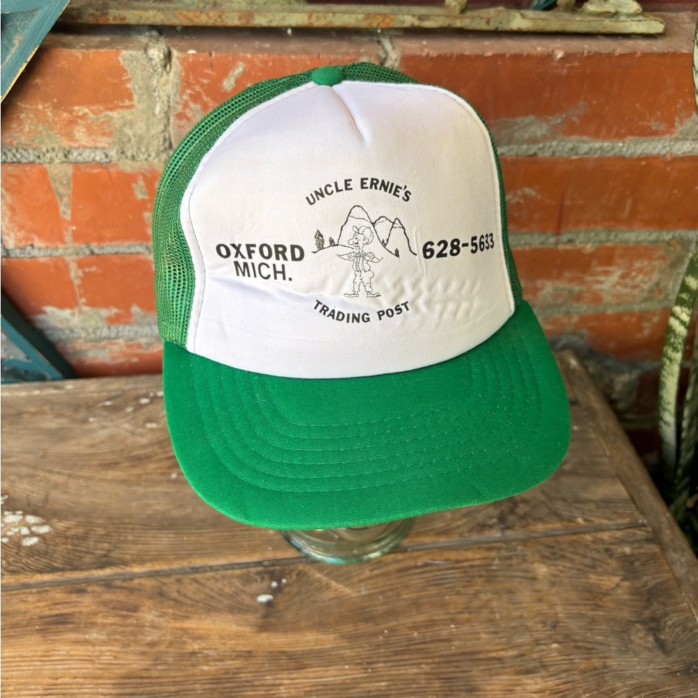 Oxford Michigan Uncle Ernie's Tading Post Trucker Snapback Mesh Adjustable Hat